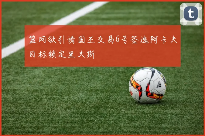 篮网欲引诱国王交易6号签选阿卡夫目标锁定里夫斯
